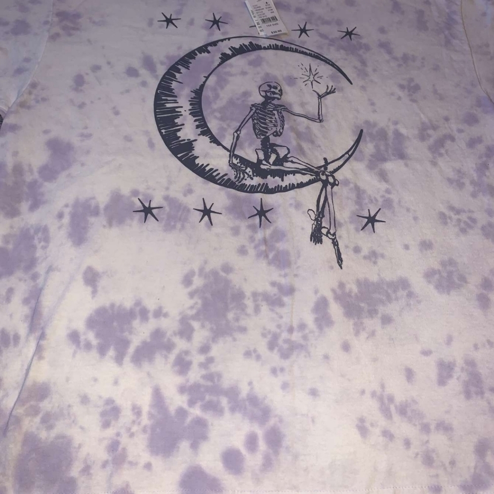 Desert Dreamer Skeleton & Moon Oversized T-Shirt